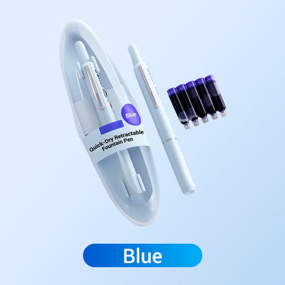 🔥Stylo plume rétractable à séchage rapide