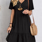 👚💃Robe fluide décontractée à nouer à la taille