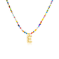 💜Collier avec Perles et Lettre pour Femme (A-Z)💜