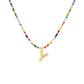 💜Collier avec Perles et Lettre pour Femme (A-Z)💜
