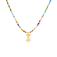 💜Collier avec Perles et Lettre pour Femme (A-Z)💜