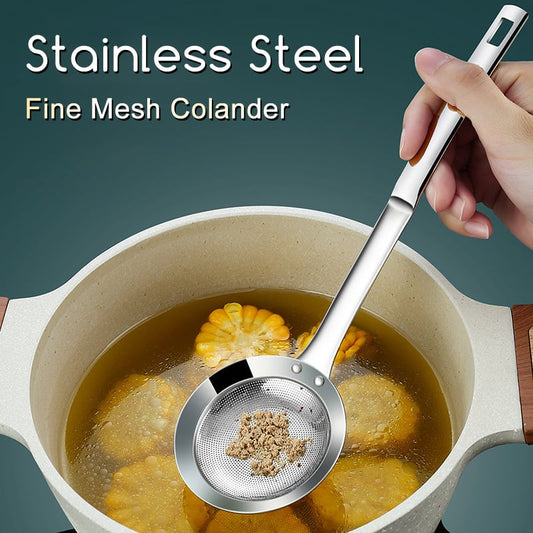 🔥Hot Sale 40% OFF 🔥304 Stainless Steel Strainer Spoon