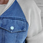 🔥Vente du vendredi noir : 50% de réduction🔥Veste en denim à fermeture éclair pour femme