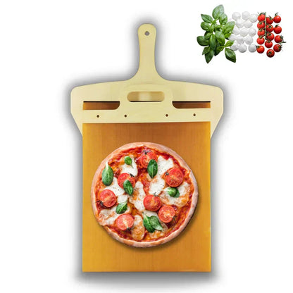 🍕PROMOTION 50% DE RÉDUCTION - Pelle à pizza coulissante 🔥