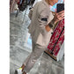 Ensemble 2 pièces veste et pantalon décontractés pour femme