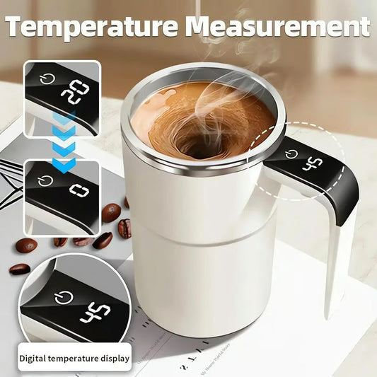 🥛Welcome！！！💥Big Promotion 50% OFF☕🔋Rechargeable Automatic Magnetic Stirring Coffee Mug Set⚡