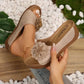 🔥2025 Nouvelle vente à moitié prix🔥🌸Sandales à enfiler Comfort Flower pour femmes
