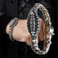 Tibetan Silver Six-character Mantra Luck Bracelet