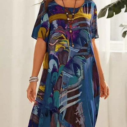 ⏳Offre spéciale à durée limitée ⏰ Robe tropicale brise légère