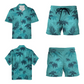 Men’s Tropical Print Shirt and Pants