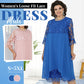 🌸Robe midi ample en dentelle pour femmes