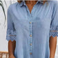 🎁Begrenzte Zeit 50 % RABATT⏳Robe en jean avec poches