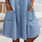 🎁Begrenzte Zeit 50 % RABATT⏳Robe en jean avec poches