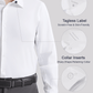 🔥 50 % de réduction ! 👔✨ 👑 Fliwos Chemise Extensible avec Triple Protection Sans Repassage pour Hommes