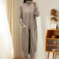 Women's Solid Color Fashion 3-Piece Set