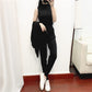 Women's Solid Color Fashion 3-Piece Set