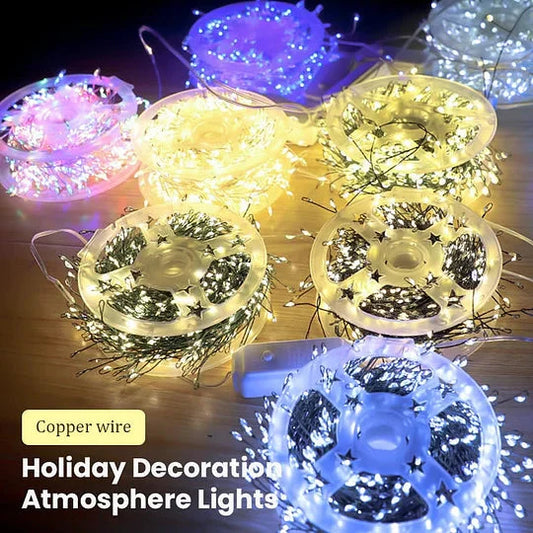 🎅Vente de Noël 50% de réduction🎄Guirlande Lumineuse Décorative de Noël pour les Fenêtres