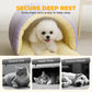🐾 Nid Douillet Isotherme pour Animal – Confort Cocon, Ouverture Ajustable & Rembourrage Soutien !mfort, Verstelbare Opening & Ondersteunende Vulling!