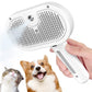 Brosse à pulvérisation pour chat
