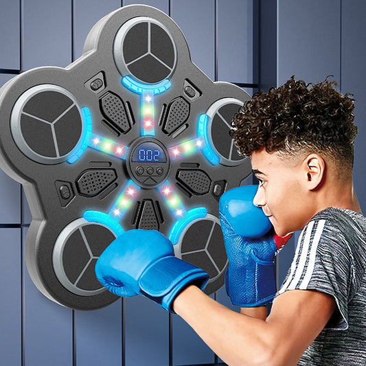 🔥 Bestseller 2025! Kids Bluetooth Music Boxing Machine 🥊 Safe Interactive Toy with Wireless Speakers 🎵